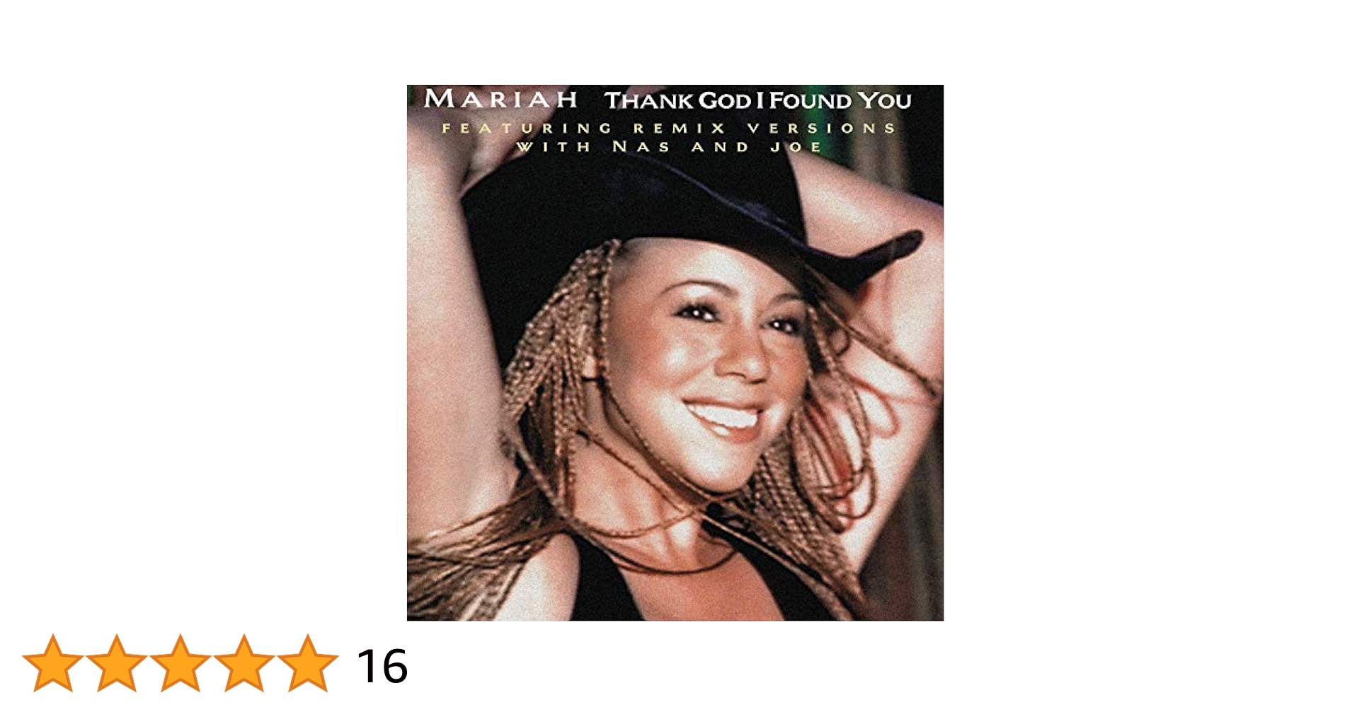 Mariah Carey Thank God I Found You マライア Thank God I Found You (feat. Joe & 98°) ‑ 曲・歌詞：マライア